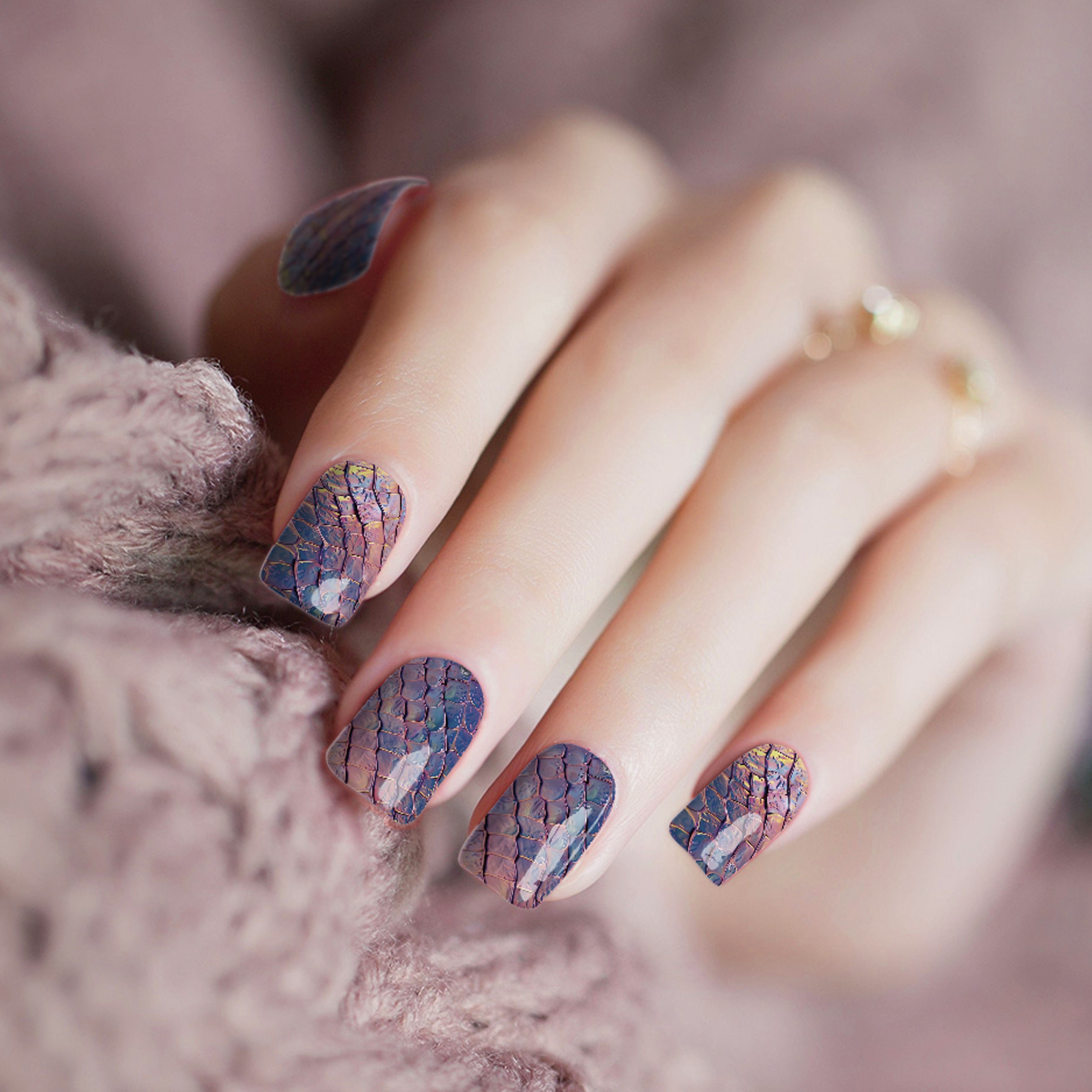Iridescent Croc