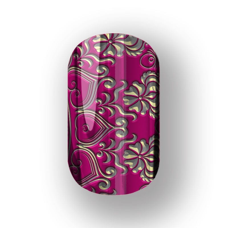 Pink Damask (Chrome)