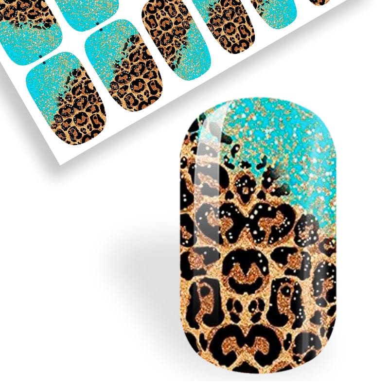 Teal Cheetah Tips