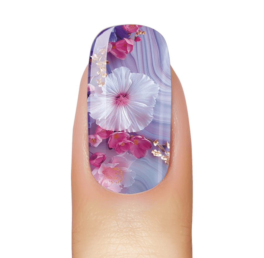Midnight Bloom Marble