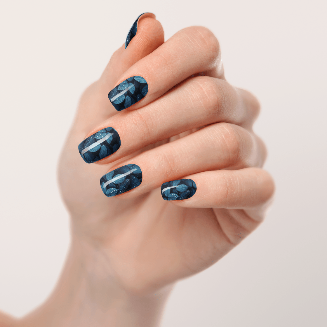 UV Gel: Teal Foliage