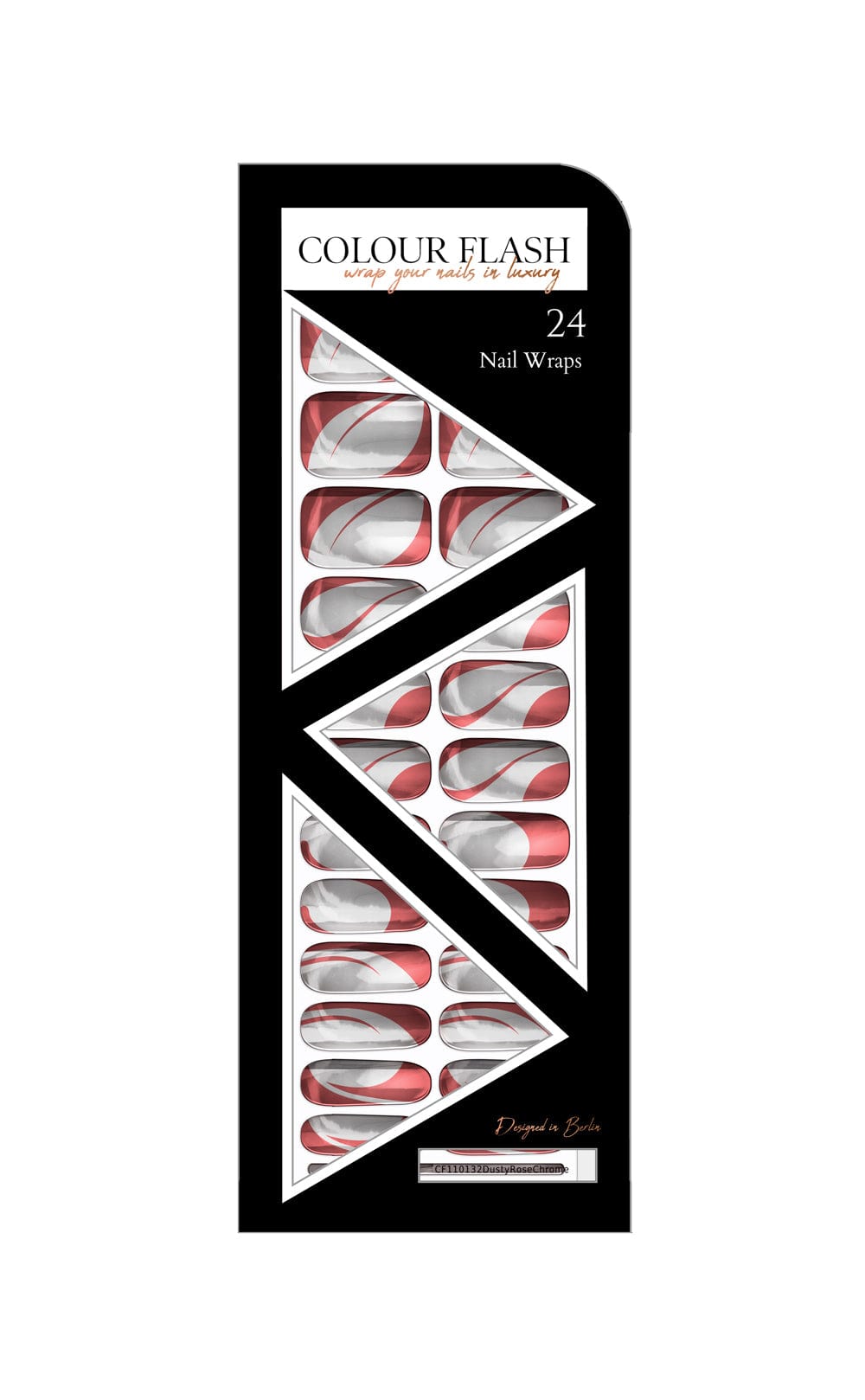 Dusty Rose Swirl (Chrome)