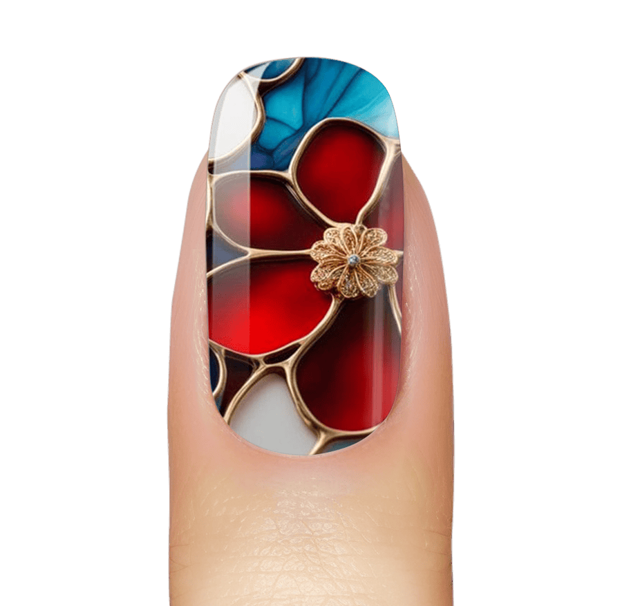 Stained Glass Blooms